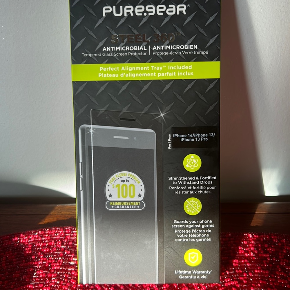 Tempered Glass Screen Protector iPhone 14 iPhone 13/ 13 Pro